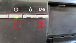 Тестовая страница принтера Epson